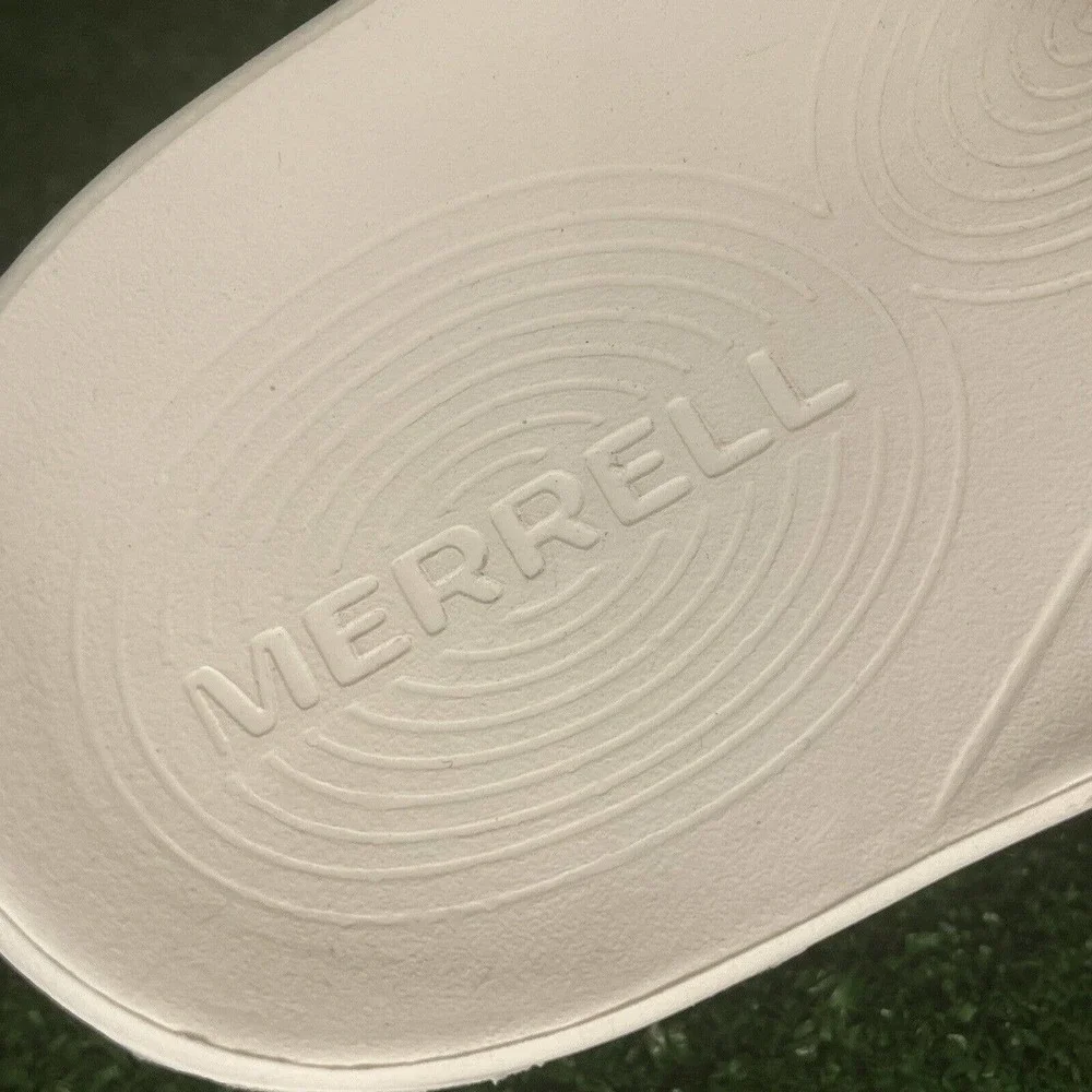 Merrell Hydro Slide Women’s White Sandal - Men’s Shoes Size 8.5 Women’s 10 - Picture 8 of 11